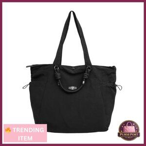 Lightweight Waterproof Nylon Tote Bag for Women Work Travel Gym